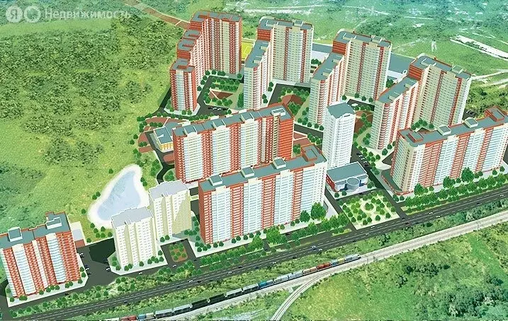 3-комнатная квартира: Щербинка, квартал Южный, 1 (74.5 м) - Фото 0