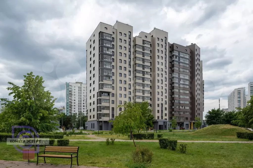 1-к. квартира, 44,7 м, 3/17 эт. - Фото 1