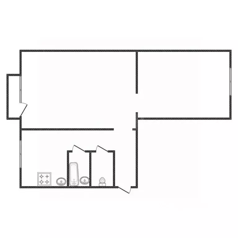 2-к кв. Алтайский край, Бийск Красная ул., 81 (45.3 м) - Фото 2