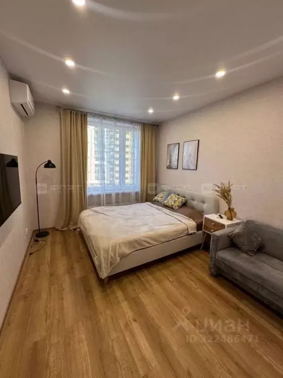 1-к кв. Татарстан, Казань ул. Мансура Хасанова, 13 (35.8 м) - Фото 2