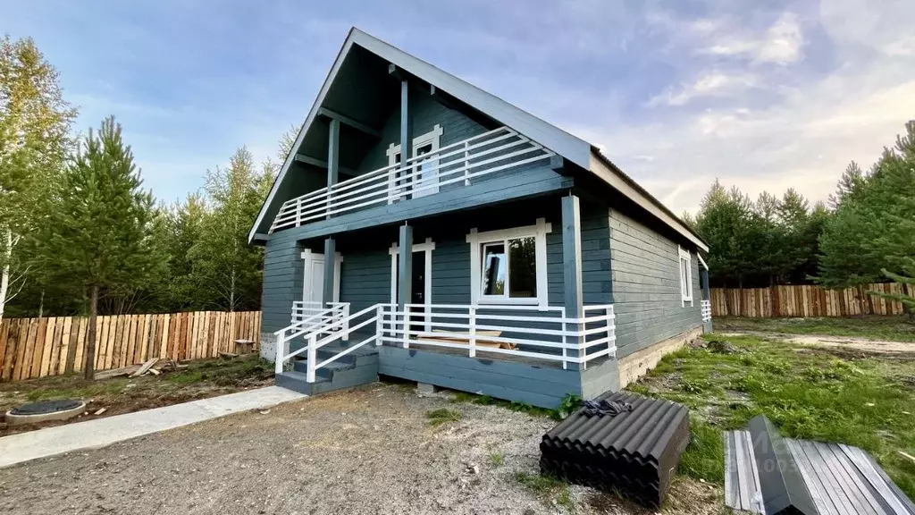 Дом в Иркутская область, Иркутский муниципальный округ, д. Карлук ул. ... - Фото 1