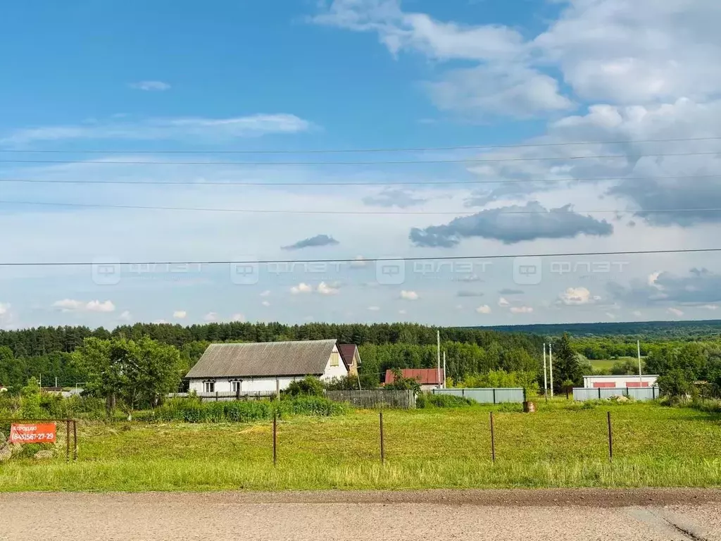 Участок в Татарстан, Высокогорский район, д. Чернышевка Дорожная ул. ... - Фото 2