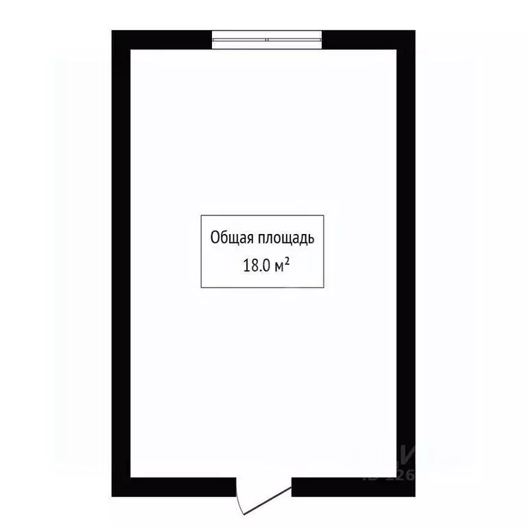 Комната Новосибирская область, Новосибирск ул. Петухова, 53 (18.0 м) - Фото 2