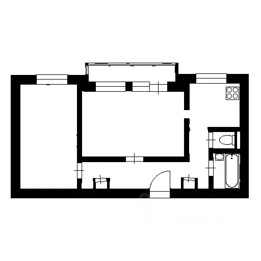 1-к кв. Москва ул. Архитектора Щусева, 1 (37.2 м) - Фото 1