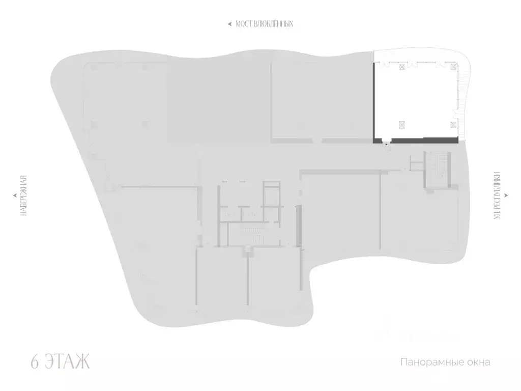 1-к кв. Тюменская область, Тюмень ул. Красина, 4 (101.3 м) - Фото 1