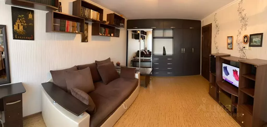 1-к кв. Крым, Симферополь ул. Имени Мате Залки, 21А (34.0 м) - Фото 2