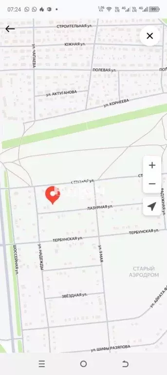 Участок в Башкортостан, Миякинский сельсовет, с. Киргиз-Мияки ул. ... - Фото 1