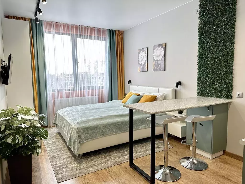 1-к кв. Санкт-Петербург дор. На Турухтанные острова, 5к2 (24.0 м) - Фото 1
