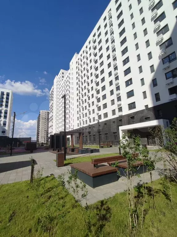 1-к. квартира, 34 м, 8/18 эт. - Фото 1