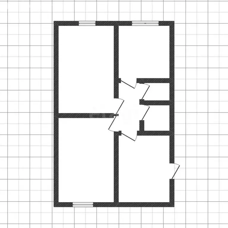 3-комнатная квартира: Абакан, улица Ивана Ярыгина, 18 (61.9 м) - Фото 1