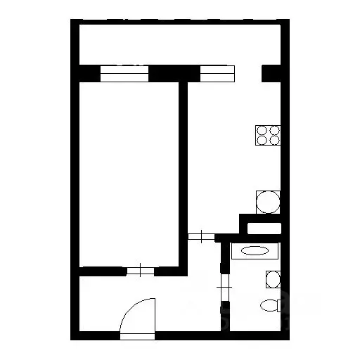 1-к кв. Санкт-Петербург ул. Маршала Казакова, 70к1 (35.0 м) - Фото 1