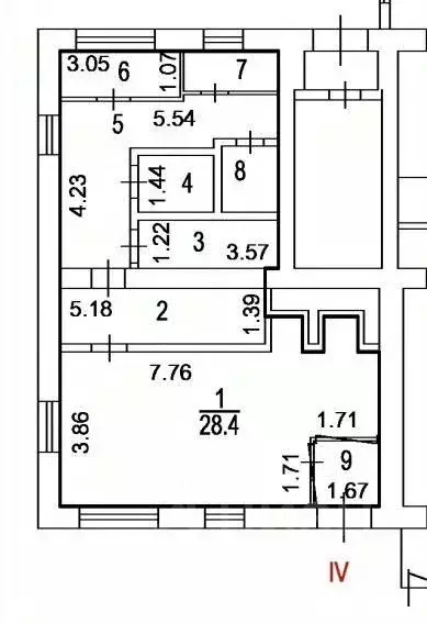 Помещение свободного назначения в Москва Минская ул., 22 (66 м) - Фото 1