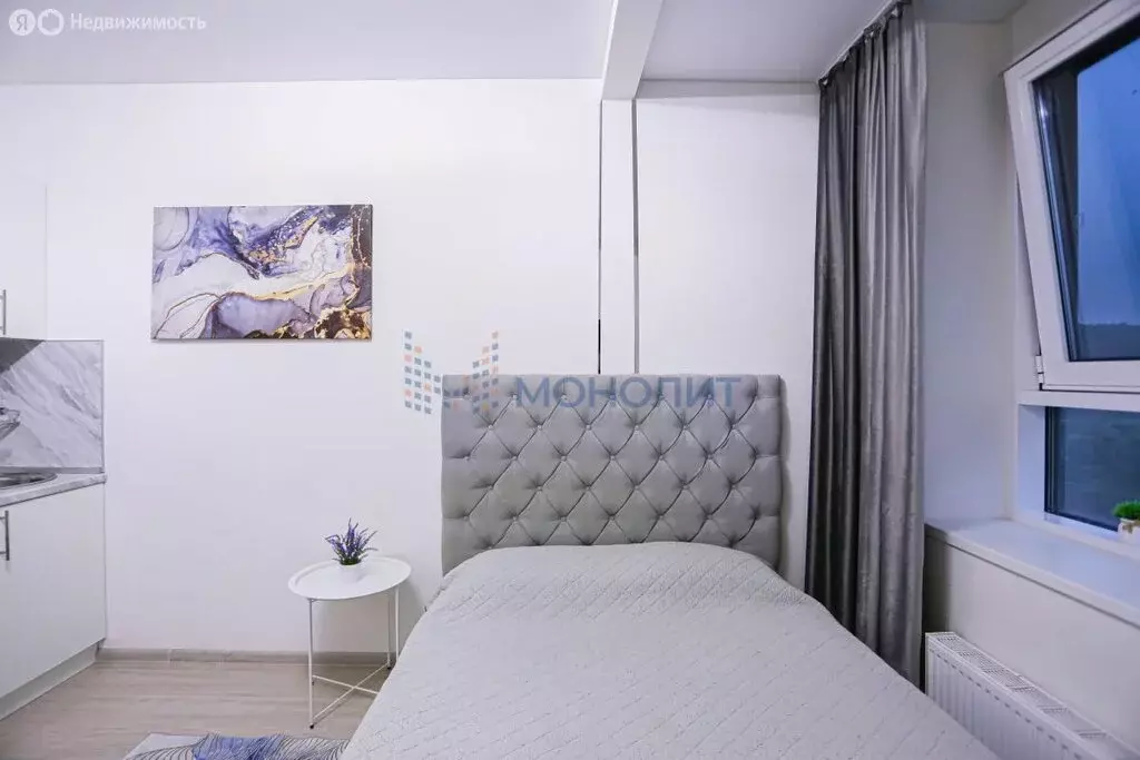 Квартира-студия: Нижний Новгород, Правдинская улица, 43 (17.7 м) - Фото 2