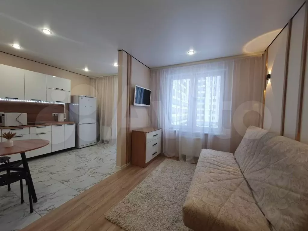 Квартира-студия, 28 м, 3/20 эт. - Фото 1