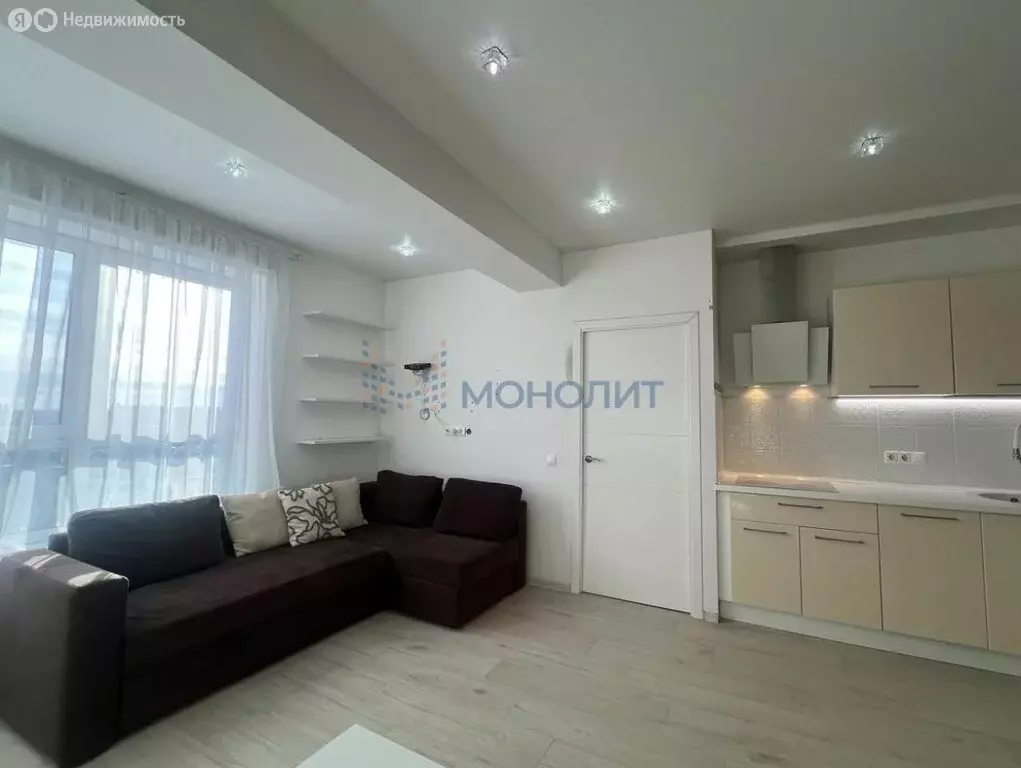 1-комнатная квартира: Нижний Новгород, улица Генкиной, 25А (45.6 м) - Фото 1