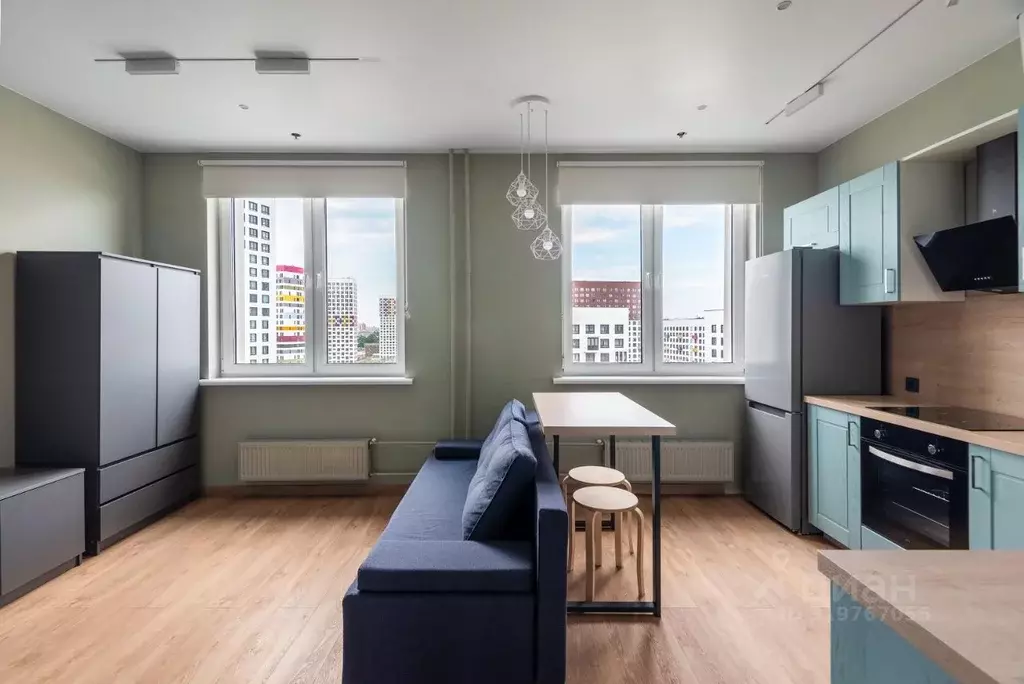 Студия Москва Березовая аллея, 19к4 (31.0 м) - Фото 1