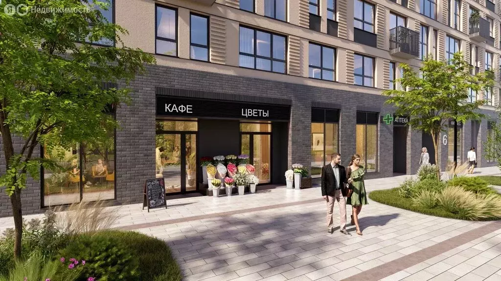 3-комнатная квартира: село Октябрьский, ЖК Город-Парк (66.8 м) - Фото 2