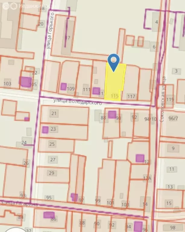 Участок в Грязовец, улица Володарского, 115 (12 м) - Фото 2