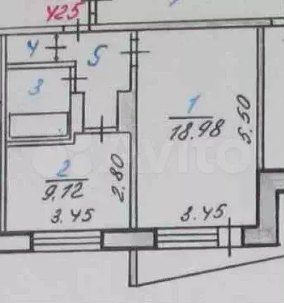 Аукцион: 1-к. квартира, 36,6 м, 1/9 эт. - Фото 0