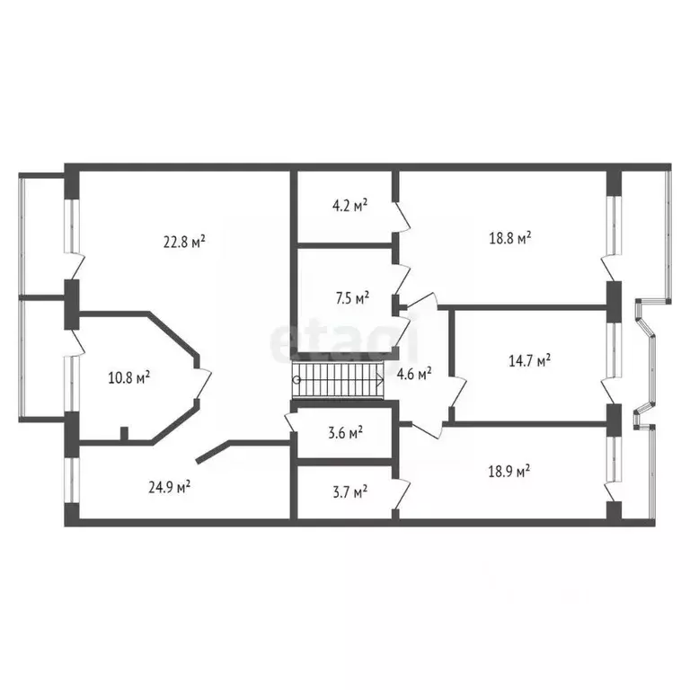 4-к кв. Красноярский край, Красноярск ул. Горького, 3а (137.7 м) - Фото 1