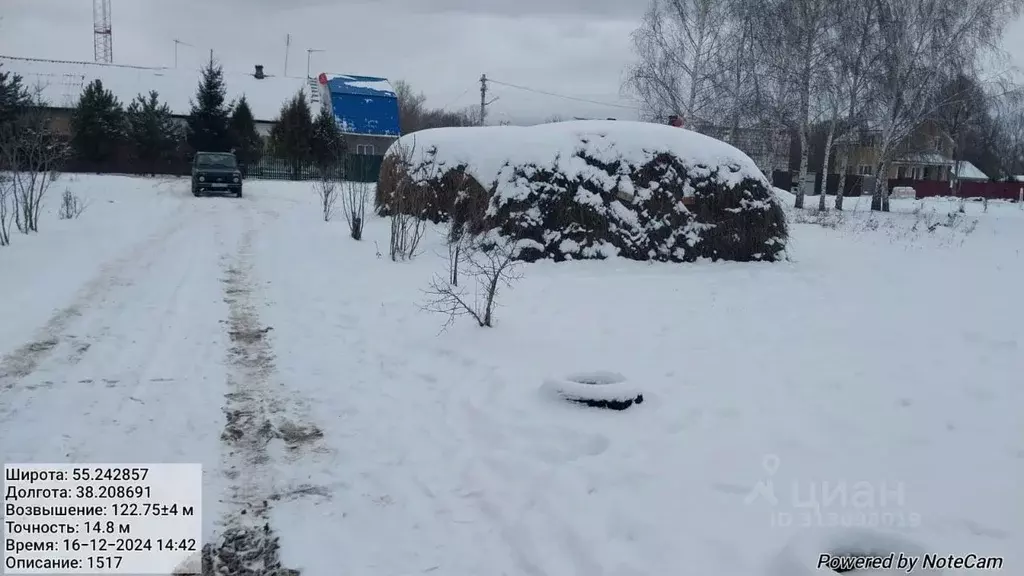 Участок в Московская область, Ступино городской округ, с. Большое ... - Фото 0