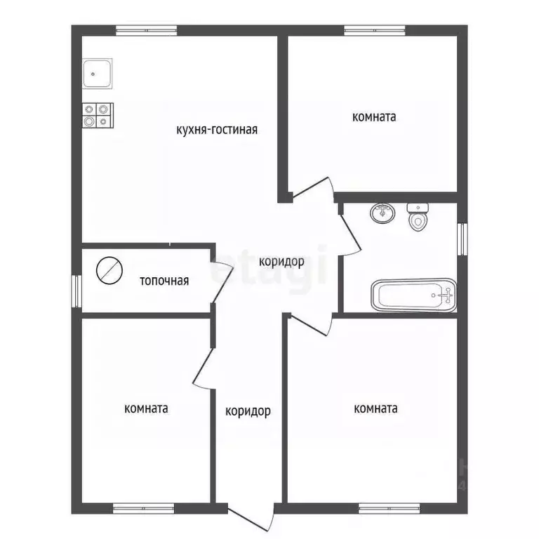 Дом в Воронежская область, Новоусманский район, с. Бабяково Заливной ... - Фото 2