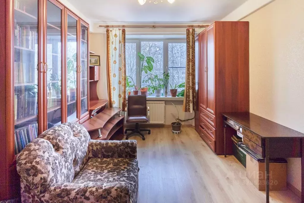 2-к кв. Санкт-Петербург ул. Брянцева, 2К1 (50.7 м) - Фото 2