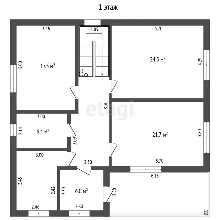 Дом в Тюмень, микрорайон Парфёново, улица Комиссаржевской (209 м) - Фото 2