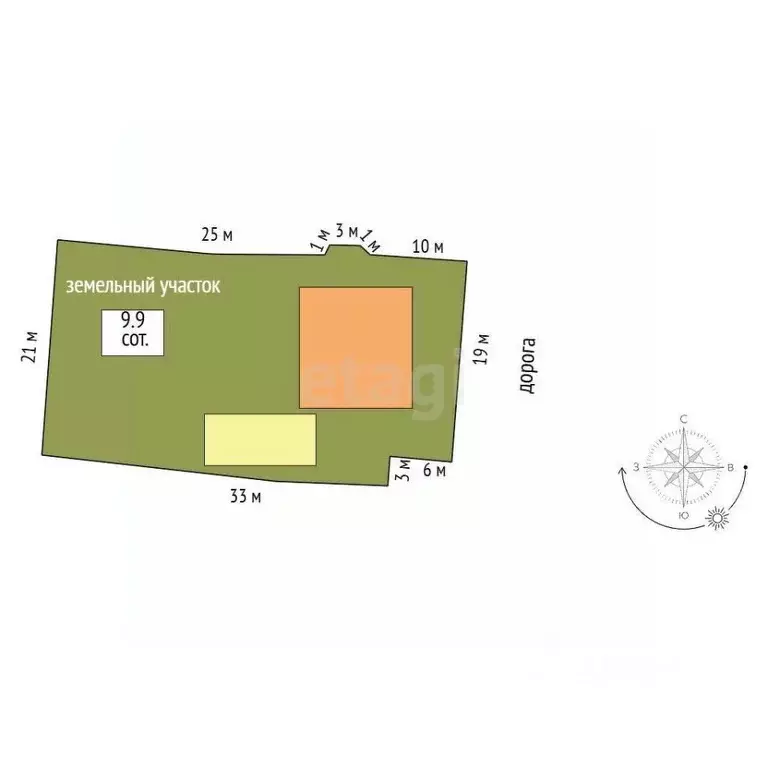 Дом в Владимирская область, Гусь-Хрустальный Кирпичная ул., 54 (99 м) - Фото 2