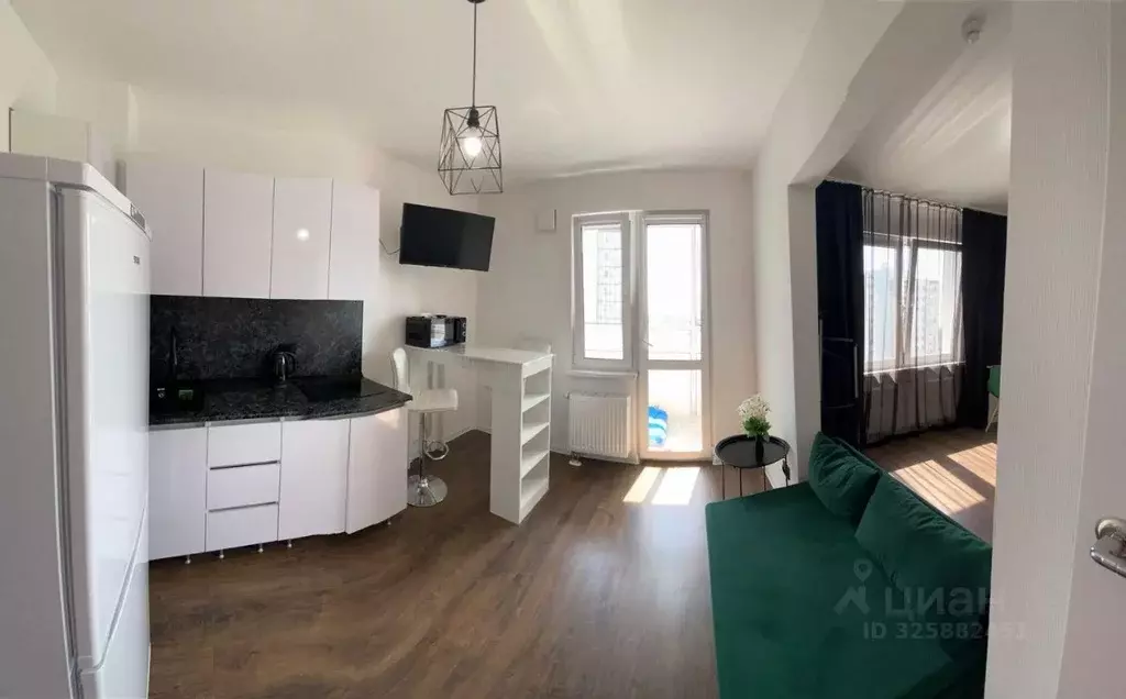 1-к кв. Санкт-Петербург ул. Пахомовская, 26 (28.4 м) - Фото 2