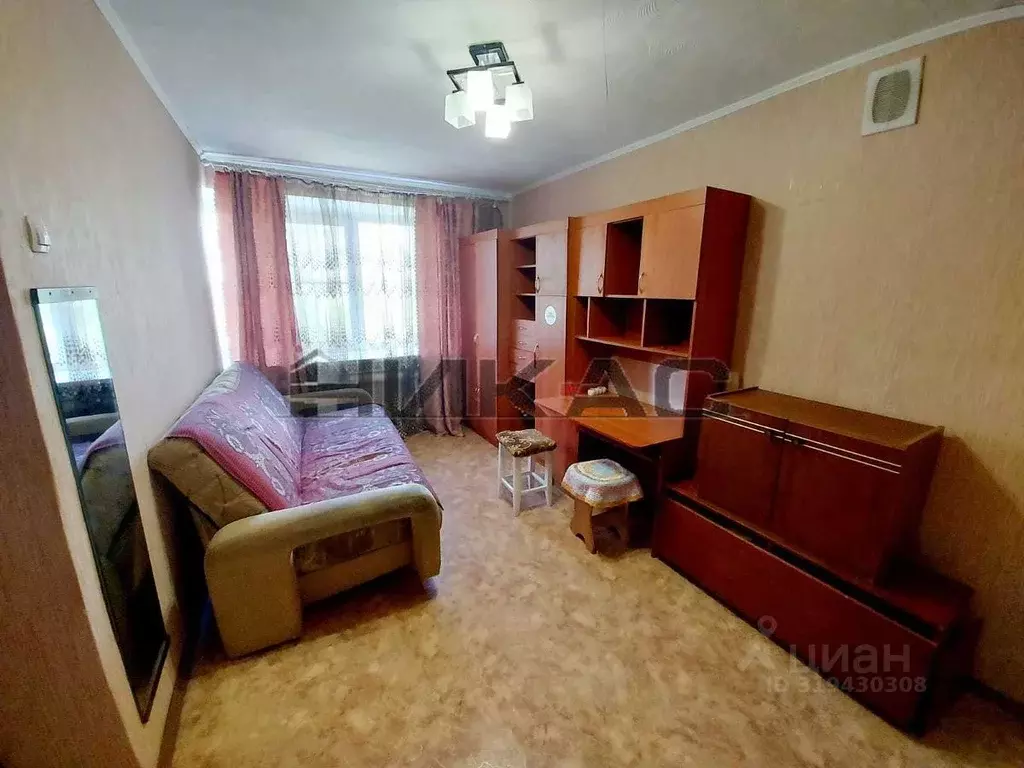 Комната Ярославская область, Ярославль ул. Попова, 17 (15.0 м) - Фото 1