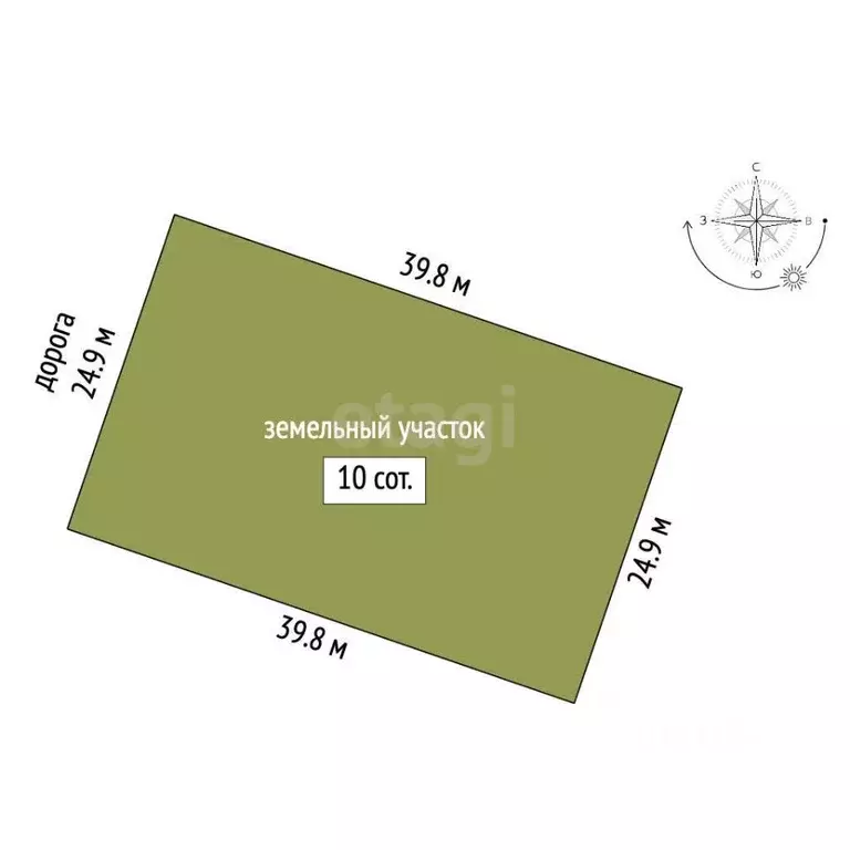 Участок в Костромская область, Костромской район, Бакшеевское с/пос, ... - Фото 2