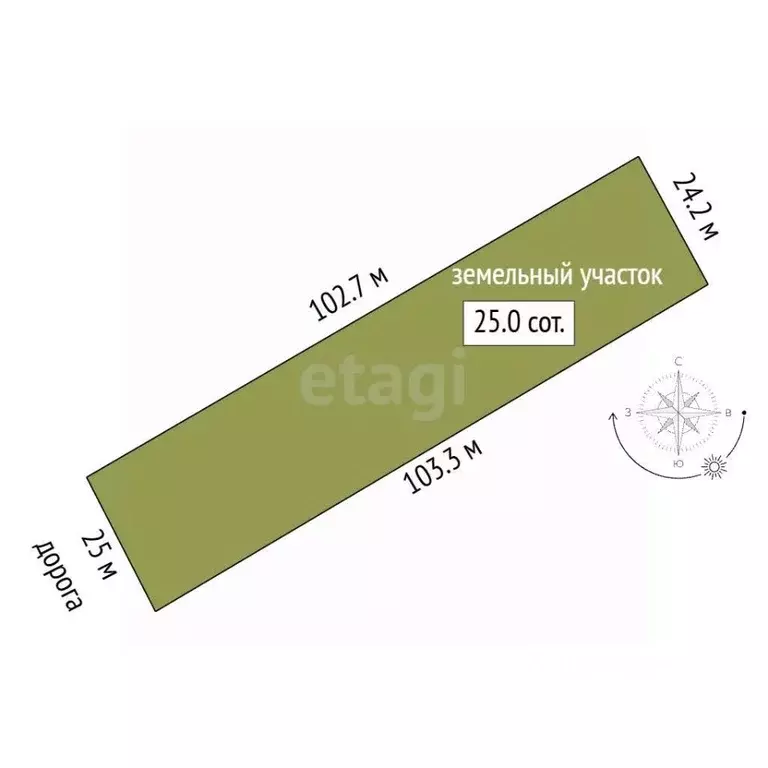 Дом в Крым, Симферопольский район, с. Первомайское ул. 40 лет Победы ... - Фото 2