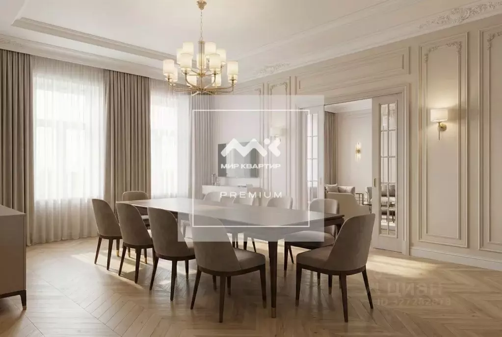 4-к кв. Санкт-Петербург Захарьевская ул., 16 (245.7 м) - Фото 2