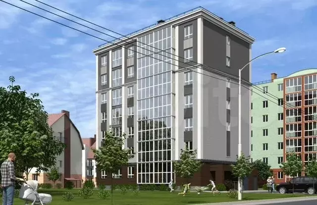 2-к. квартира, 53,2 м, 3/7 эт. - Фото 0