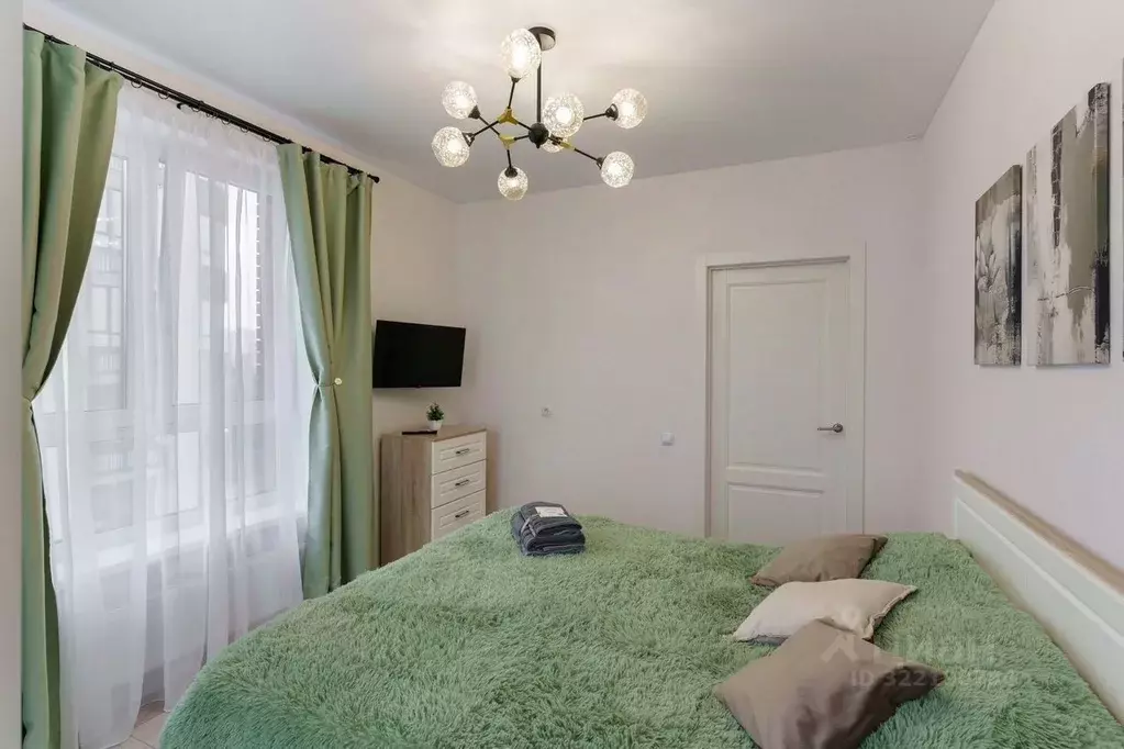 1-к кв. Тюменская область, Тюмень ул. Пожарных и Спасателей, 1 (35.0 ... - Фото 2