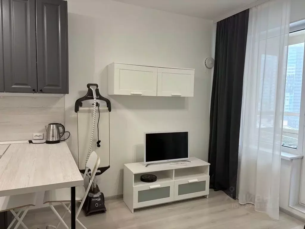 Студия Санкт-Петербург ул. Верхне-Каменская, 5 (24.9 м) - Фото 1