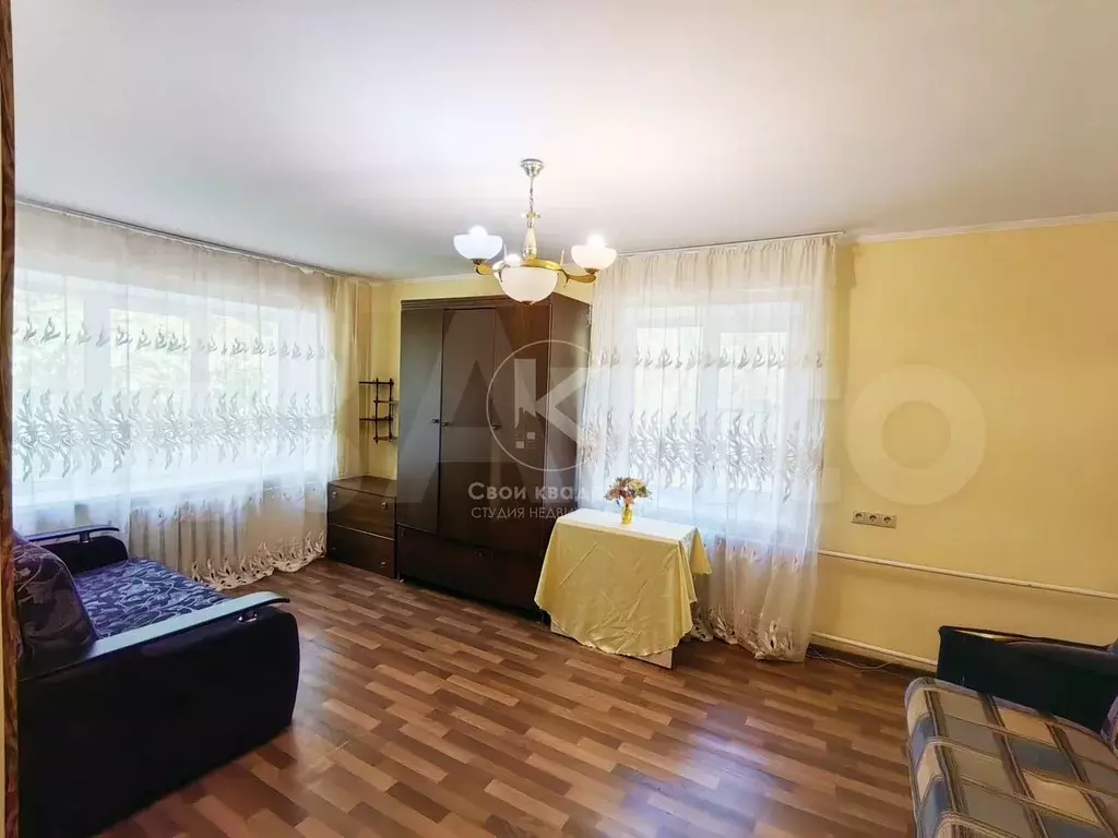 1-к. квартира, 32,7 м, 4/6 эт. - Фото 1