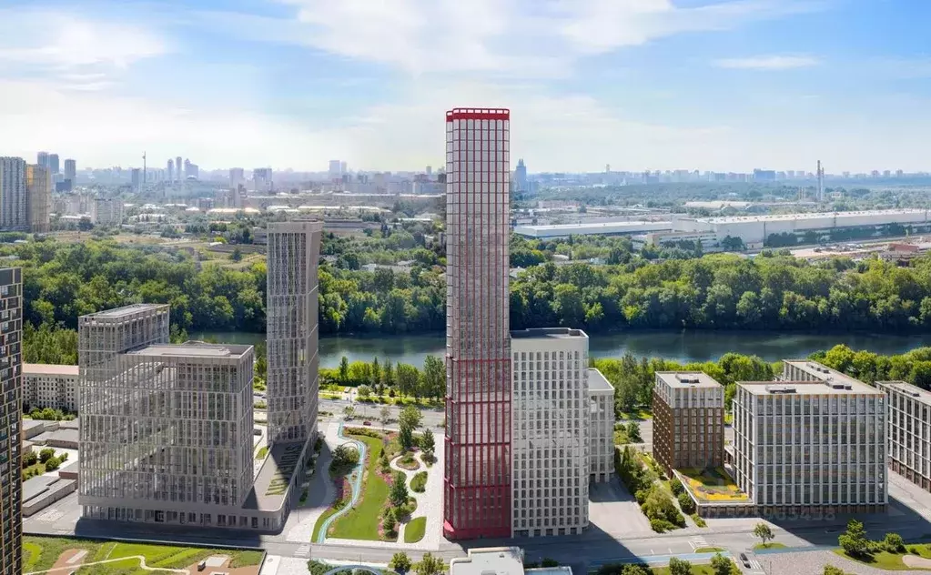 1-к кв. Москва Сидней Сити жилой комплекс, к2/1 (36.0 м) - Фото 2