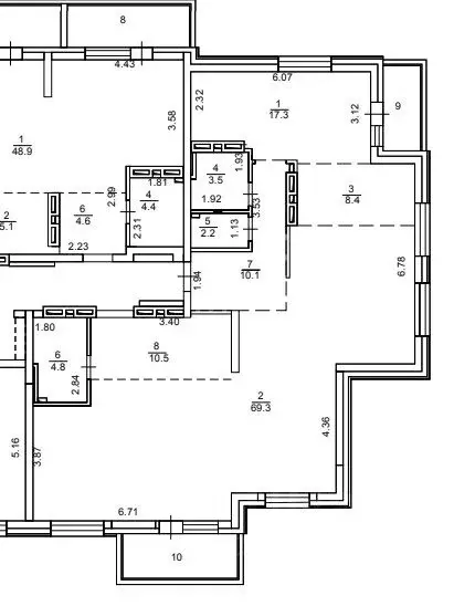 4-к кв. Новосибирская область, Новосибирск ул. Кирова, 11 (135.0 м) - Фото 1