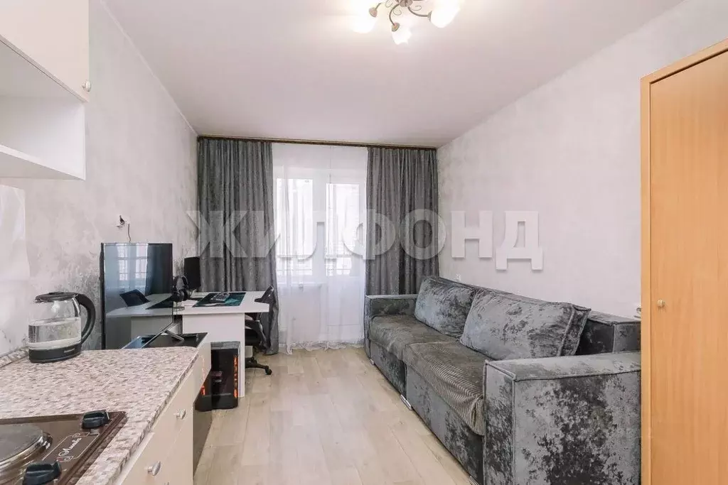 1-к кв. Новосибирская область, Новосибирск ул. Петухова, 99/1 (20.7 м) - Фото 2