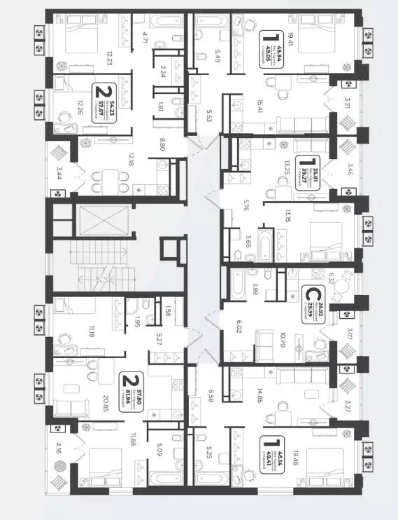 1-к кв. Тюменская область, Тюмень  (36.94 м) - Фото 1