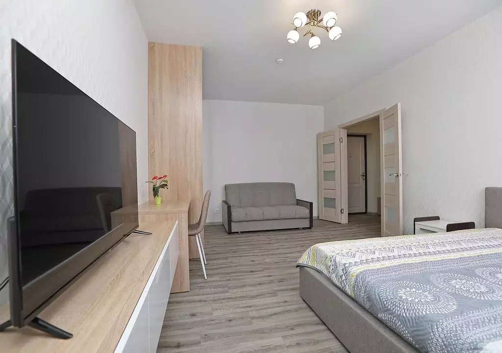 1-к кв. Красноярский край, Красноярск ул. Петра Подзолкова, 3И (48.0 ... - Фото 2