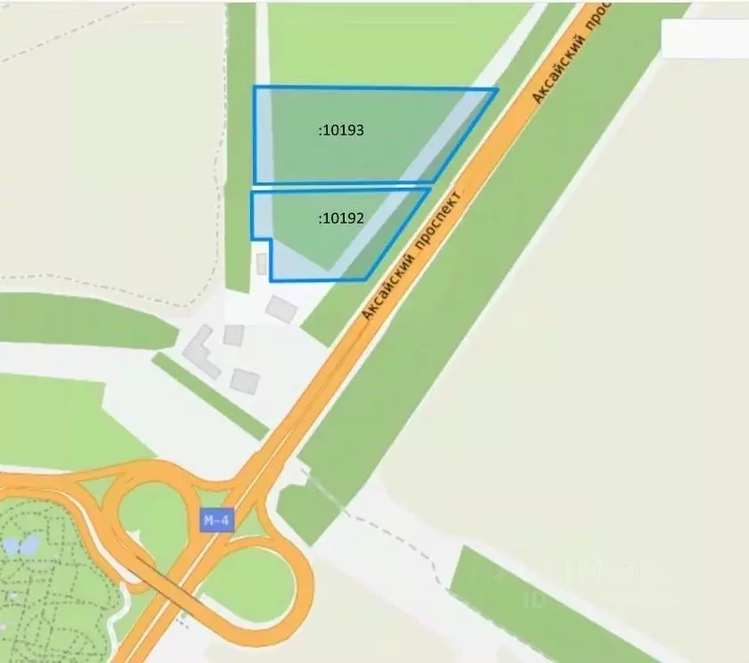 Участок в Ростовская область, Аксай Новочеркасское шоссе, 1055-й км ... - Фото 2