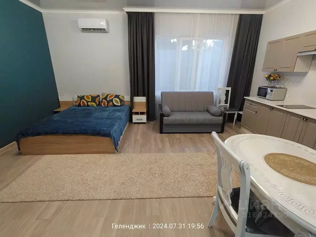 Студия Краснодарский край, Геленджик ул. Дзержинского, 27 (40.0 м) - Фото 0