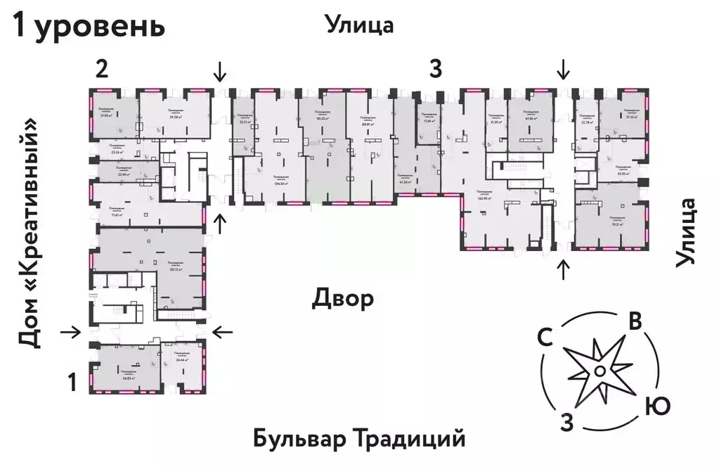Торговая площадь в Тюменская область, Тюмень ул. Андрея Кореневского, ... - Фото 2