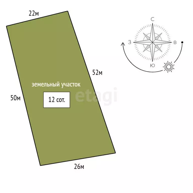 Участок в Пениковское сельское поселение, деревня Нижняя Бронна (12 м) - Фото 2