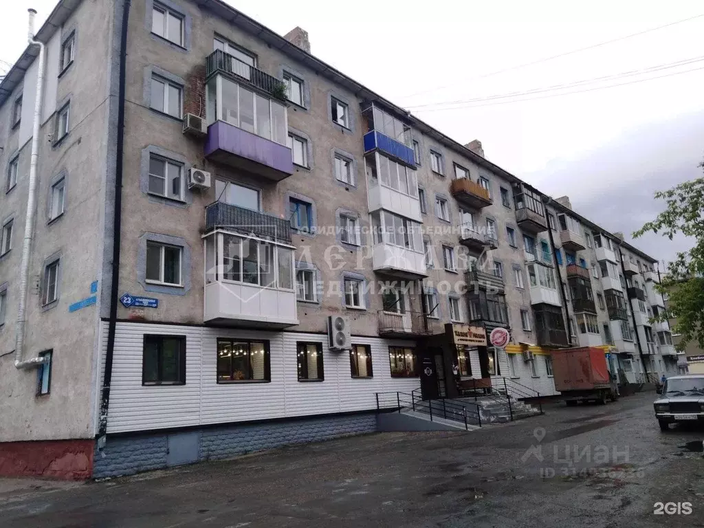 2-к кв. Кемеровская область, Кемерово Стахановская ул., 23 (41.9 м) - Фото 0