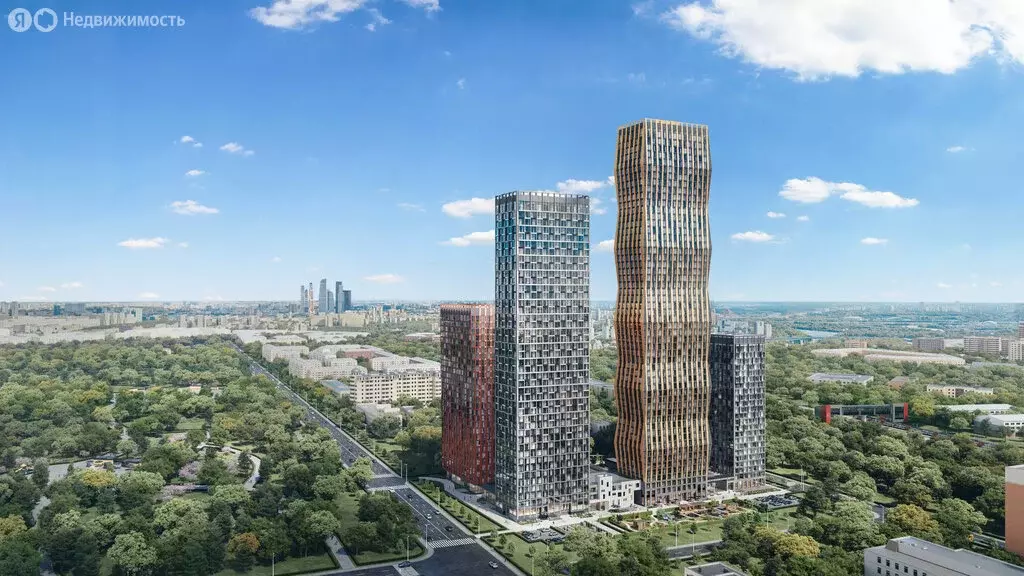 1-комнатная квартира: Москва, жилой комплекс Инди Тауэрс (33 м) - Фото 1