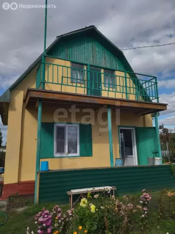Дом в Омск, территория СОСН Монтажник-2, 3-я аллея (35 м) - Фото 1